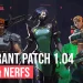 Valorant Viper buff, Brimstone and Raze nerf - Update 1.04