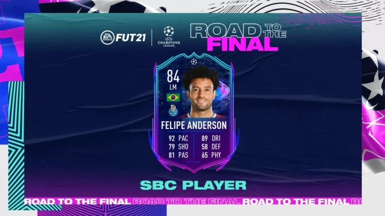 FIFA 21 RTTF Felipe Anderson SBC-Lösung