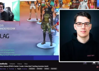 Justin Linke from Hagenburg is the German face of Fortnite