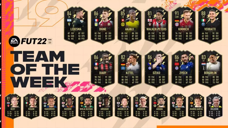 FIFA 22 improves TOTW and shows how FUT is going this year
