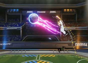 Car soccer tried out on the smartphone