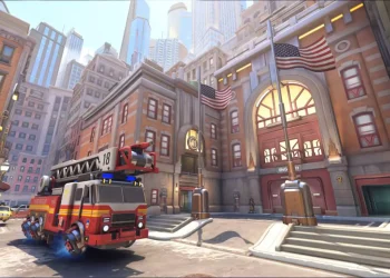 The map design of the new team shooter part