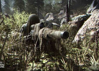 Camouflage Call of Duty - olive