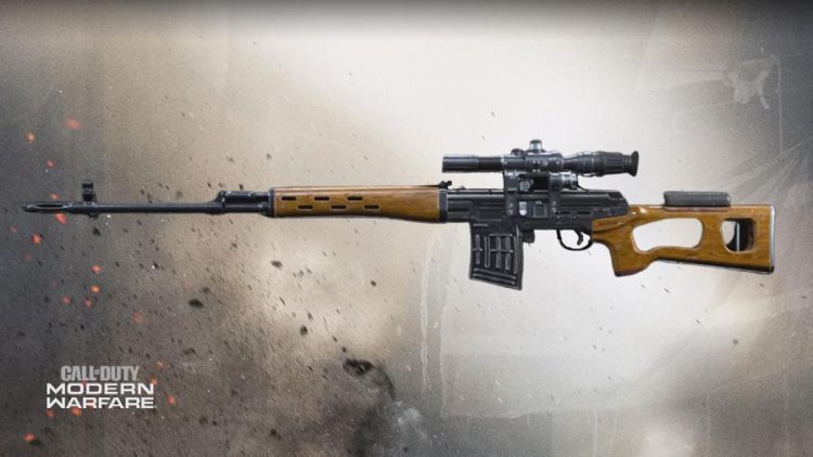 Weapons Call of Duty-Dragunov