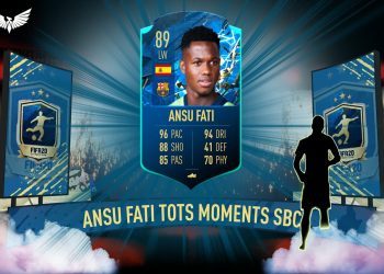 FIFA 20 TOTSSF Moments Ansu Fati SBC Solution