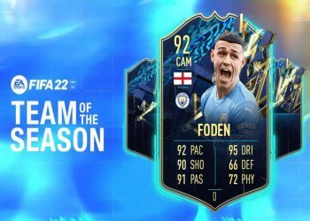 FIFA 22 TOTS Phil Foden cheapest SBC solution