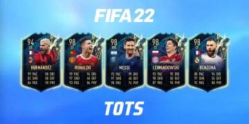 FIFA 22 TOTS: Token Tracker, Release, Vote, Leaks and Predictions