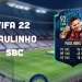 FIFA 22 Paulinho Bundesliga TOTS SBC - Cheapest Solutions