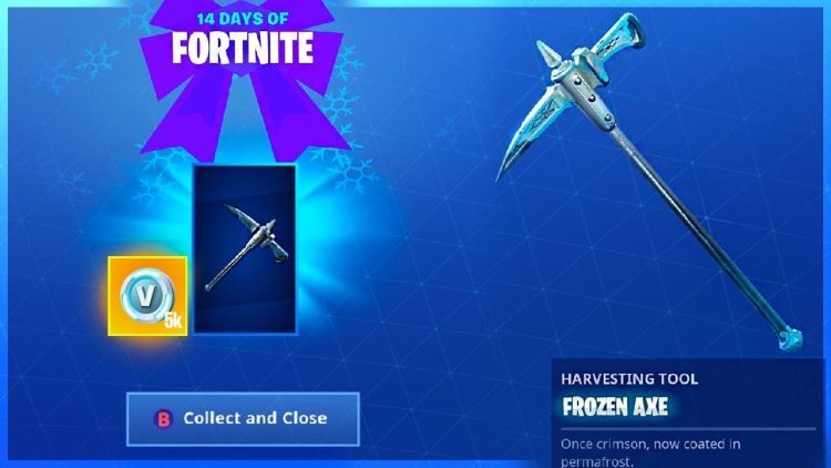 Fortnite Pickaxes - Frozen Axe