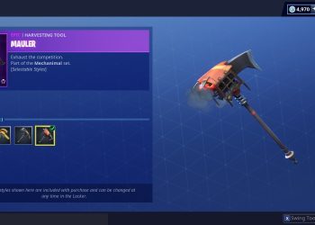 Fortnite Pickaxes - Mauler