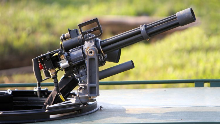 Weapons Call of Duty-Minigun