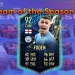 Solution of Special Premier League TOTS Phil Foden SBC in FIFA 22