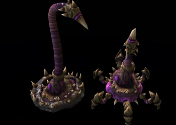 Starcraft Buildings - Spiny Crawler