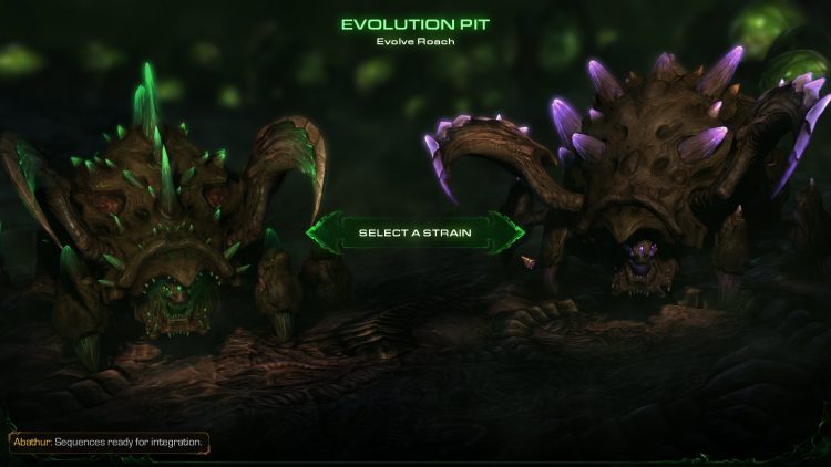Starcraft Missions - Evolution of Roaches