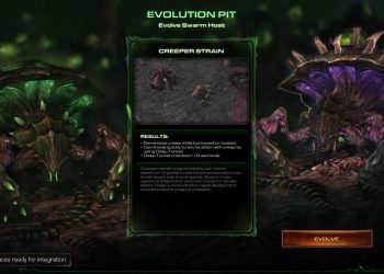 Starcraft Missions - Evolution of the swarm hosts