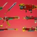 Weapons Fortnite - Dragon Weapons