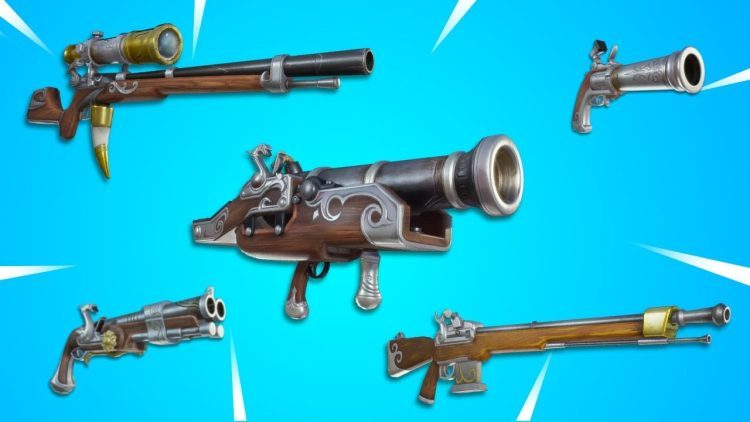 Weapons Fortnite - flintlock weapons