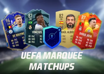 FIFA 22 UEFA Top Matches (Marquee Matchups) SBC - Cheapest Solution