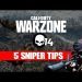 5 TIPS HOE JE BETER KAN SNIPEN IN CALL OF DUTY | WARZONE | NL |