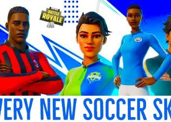 ALL NEW SOCCER SKINS IN FORTNITE! ALL NEW KICKOFF SET FOOTBALL SKINS! ALL FOOTBALL SKINS SHOWCASE!