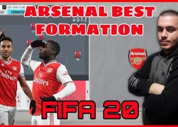ARSENAL - BEST FORMATION, CUSTOM TACTICS & PLAYER INSTRUCTIONS! FIFA 20