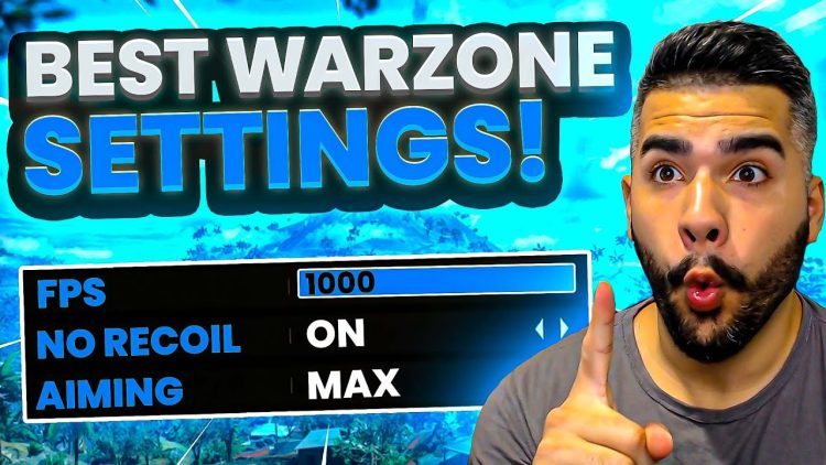 Best Pro Player Settings for Caldera Warzone