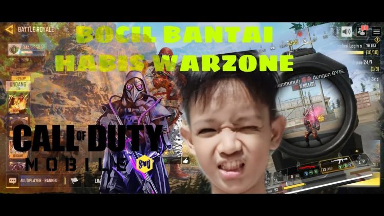 BOCIL MARAH!! Ratakan WARZONE