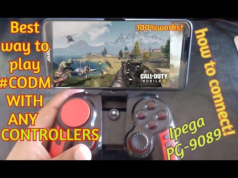 COD Mobile How to Connect Any Controller on Call of Duty Mobile ipega (PG-9089)| CODM Tips Best way