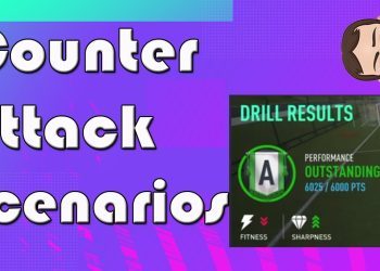 COUNTER ATTACK SCENARIOS - FIFA 21 How to Get an "A" Rating in Training
