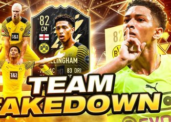 CRAZY 82 TOTW JUDE BELLINGHAM TEAM TAKEDOWN!!! - #FIFA22