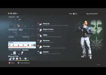 Call Of Duty Ghost   Class Set Up   RUSH  Ghost Tips & Tricks