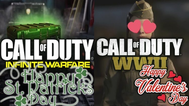 Call Of Duty WWII: Valentines Day Event + Infinite Warfare: St. Patrick&rsquo;s Day Event?! (BIG UPDATE)
