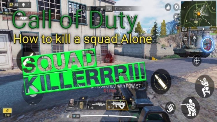 Call of Duty mobile squad killer best Tips and Tricks [ pro gameplay ] Squad killer