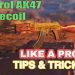 Control AK47 Recoil like a PRO in CODM Tips