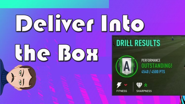 DELIVER INTO THE BOX - FIFA 21 How to Get an "A" Rating in Training