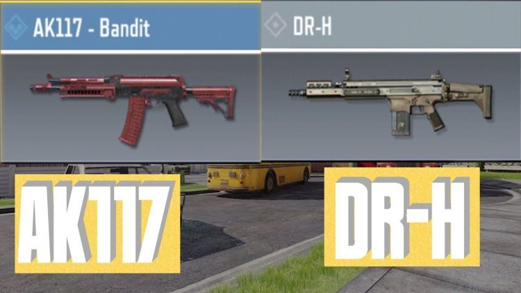 DR H vs AK117 (Recoil, Damage & Range) | Call Of Duty Mobile Gun Tips - WHICH IS BEST ASSAULT RIFLE?