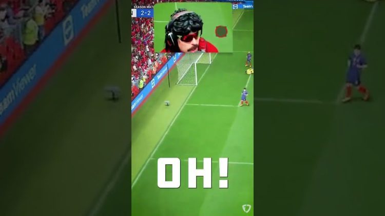 DrDisRespect RIPS IT UP With Cristiano Ronaldo in FIFA 22