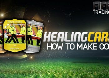 FIFA 15 Ultimate Team Trading | How To Make Quick Coins w/ Healing Cards!