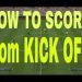FIFA 15 how to score from KICK OFF