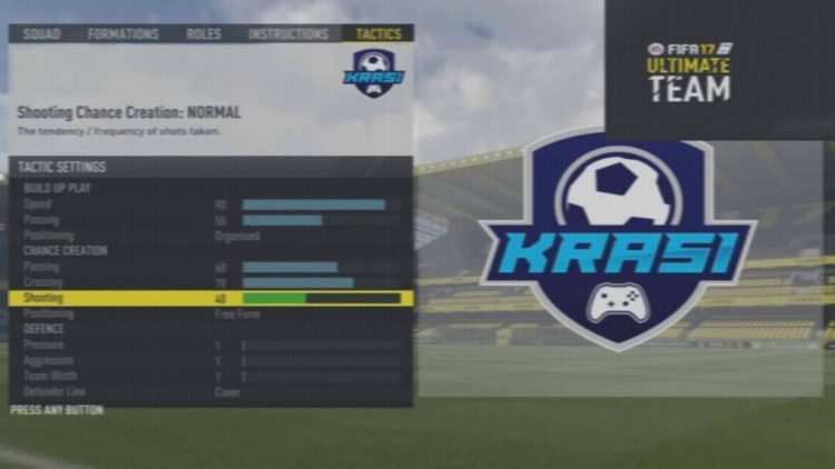FIFA 17 BEST CUSTOM TACTICS TUTORIAL BEST ATTACK & BEST DEFENSE TIPS & TRICKS
