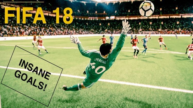 FIFA 18  Crazy Skills Shots and Goals compilation
