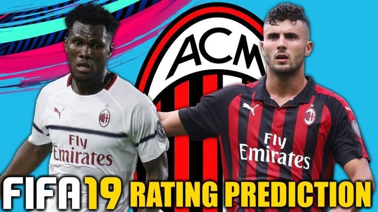 FIFA 19 | AC Milan Ratings Prediction