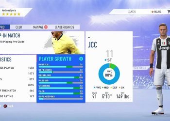 FIFA 19 Pro Clubs Best Striker Build (Unlimited Stamina Tutorial...)
