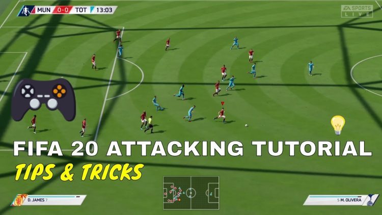 FIFA 20 ATTACKING TUTORIAL - Sure GamePlay to Score Against Any Defence! TIPS & TRICKS (Gaming)