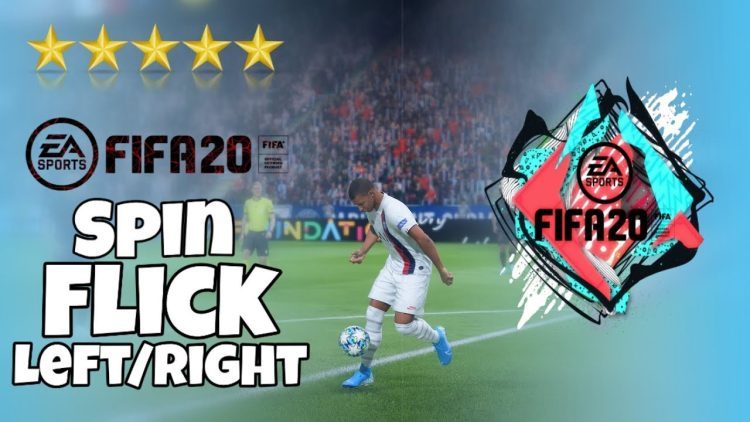FIFA 20 SPIN FLICK LEFT/RIGHT SKILL MOVE TUTORIAL