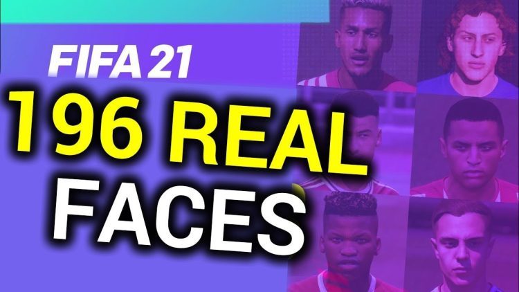 FIFA 21 - All 196 New Real Faces in Career Mode