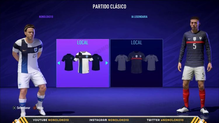 FIFA 21 | Kits & Ratings Nationals Teams