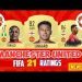FIFA 21 | MANCHESTER UNITED PLAYERS RATINGS PREDICTION | w/Bruno Fernandez, Pogba & Rashford
