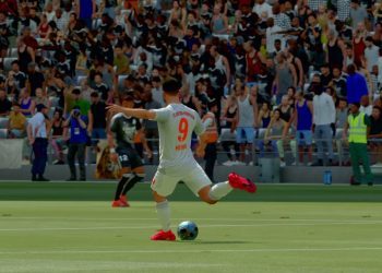 FIFA 21 Super long shot kickoff goal