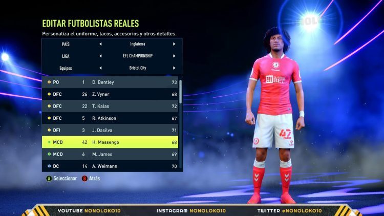 FIFA 22 | Faces & Player Ratings EFL Championship